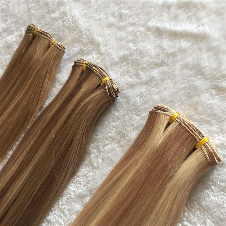 Wholesale human hair extensions--hand tied weft C37